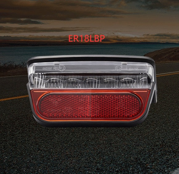 Electric vehicle combined tail light
