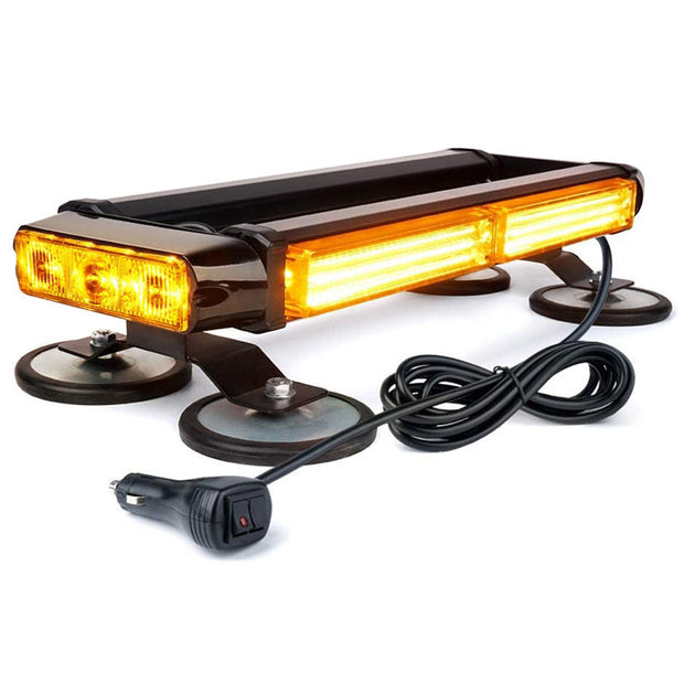 Car Double Row Section Strobe Light Engineering Vehicle Led Road Lights