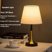 Retro Bedside Lamp Bedroom Table Office Study LED Lights